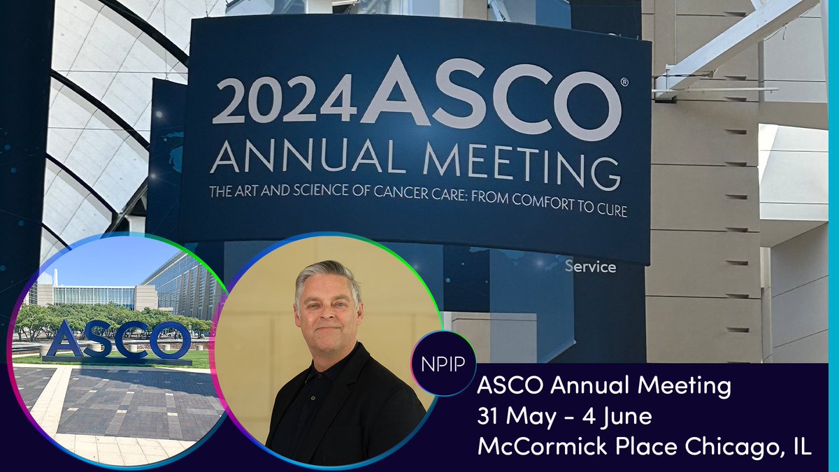 NPIP_Org's tweet photo. 📍 NPIP, PET Engagement & Delivery Manager Dr Ian Wilson is attending the 2024 American Society of Clinical #Oncology (@ASCO) Annual Meeting.
👋 If you would like to meet with Ian at the conference, email info@npip.org.uk.
#NPIP #ASCO24 https://t.co/1J5cR72eaB