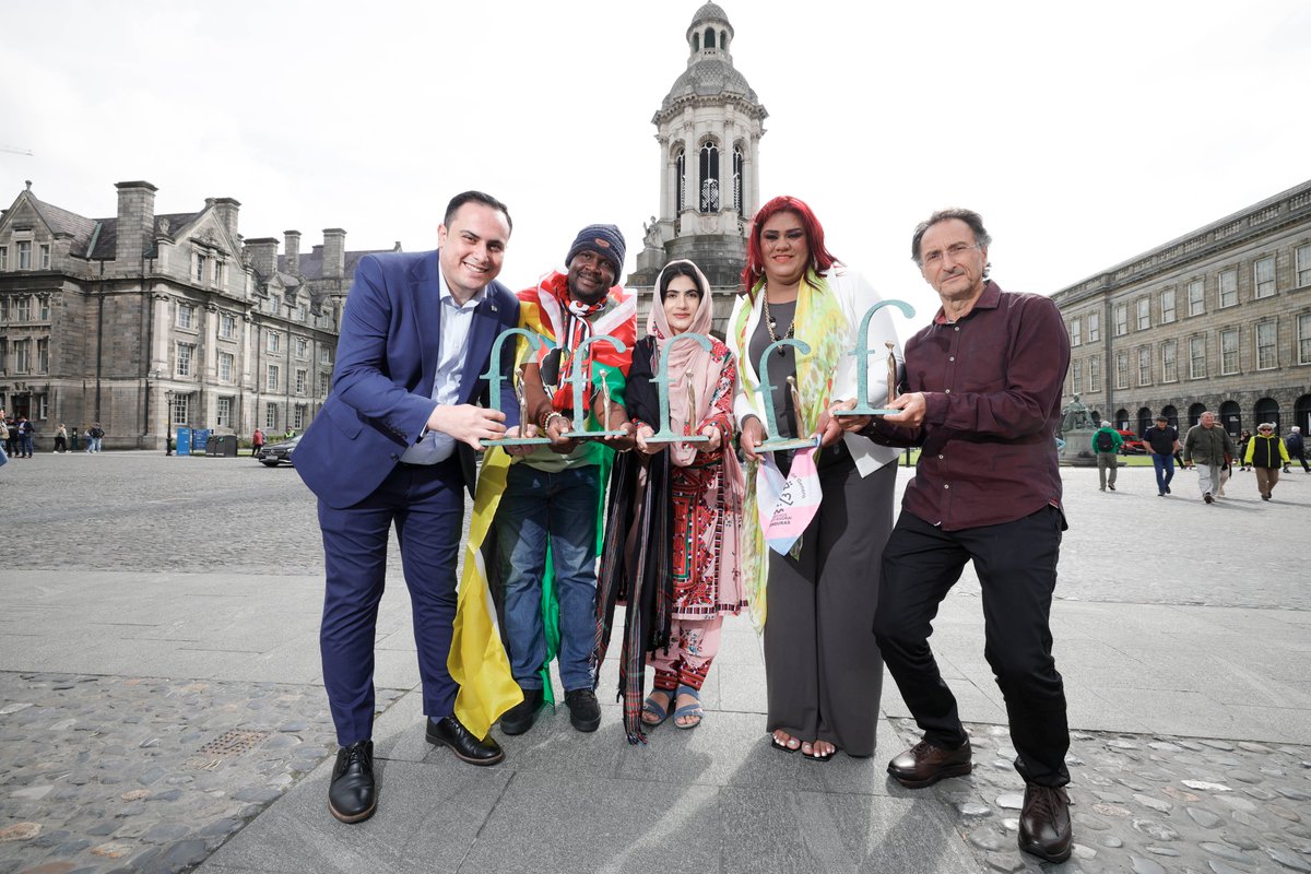 Always humbling to spend time with our @FrontlineHRD Award winners, hear about the immense risks they face, and stand in awe at their courage. Warm congratulations to them all and our solidarity from Front Line Defenders. 📸 Conor McCabe Photography frontlinedefenders.org/en/statement-r…