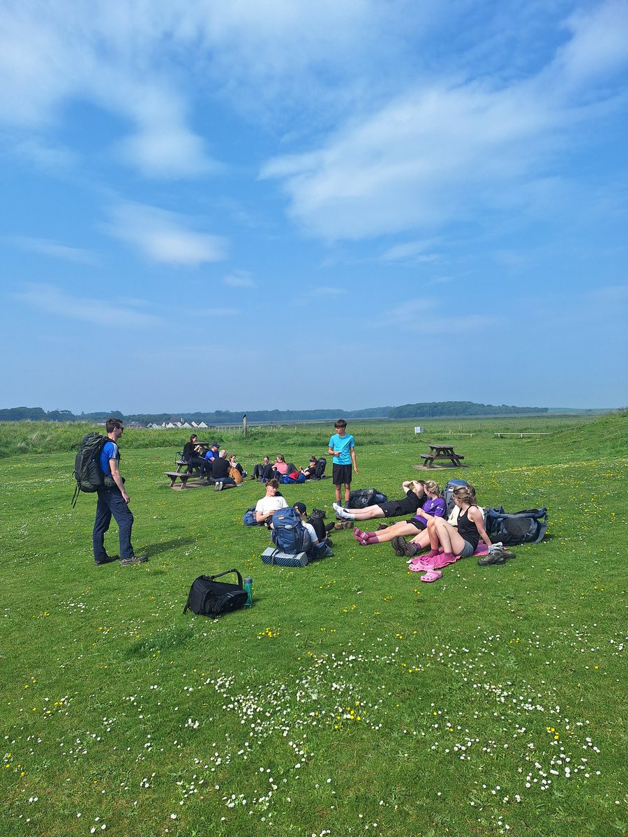 Congratulations to the first of our fantastic groups to successfully complete their final expedition today in the Fife coastal path 🥳😁❤️⛺️🥾