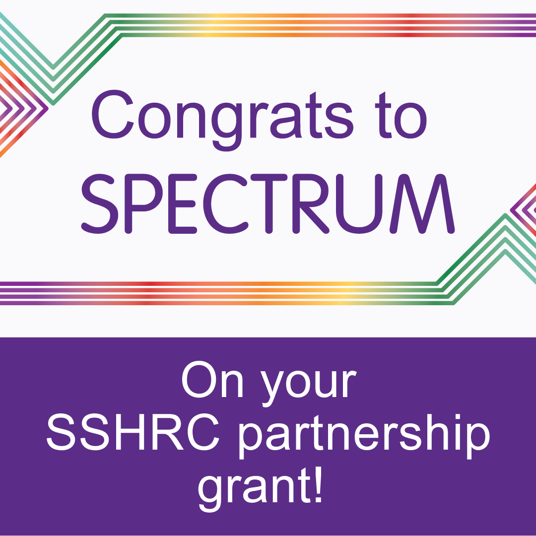 Congrats to @UofM_SPECTRUM on receiving a 7-year,  $2.5M @SSHRC_CRSH Partnership grant, allowing the cross-sector partnership, led by #MCHPResearch's Dr. @marnibrownell, to continue its #equity-based social policy research that informs solutions for a fairer & more just society.