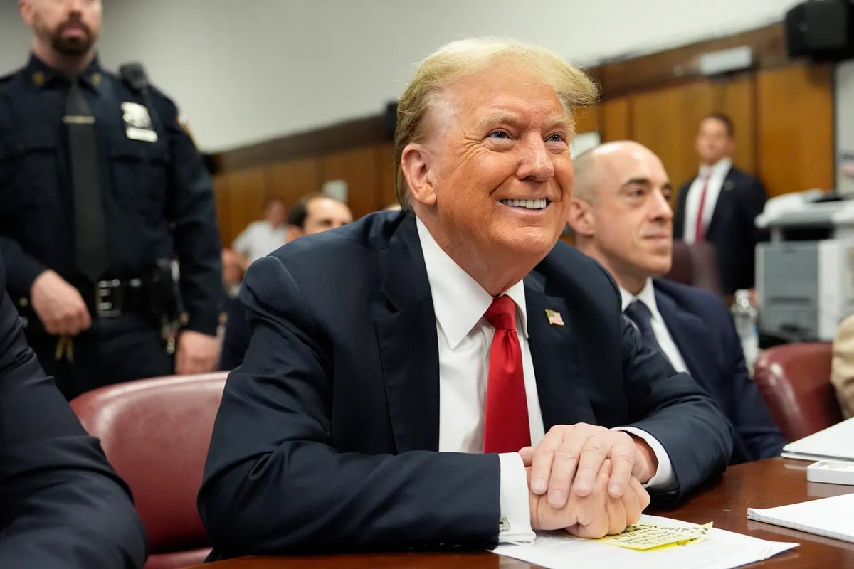 Trump Is Cashing in on His Criminal Conviction

The former president's campaign announced a record small-dollar fundraising haul. The wealthiest Americans are also showing their support.

Story: rollingstone.com/politics/polit…