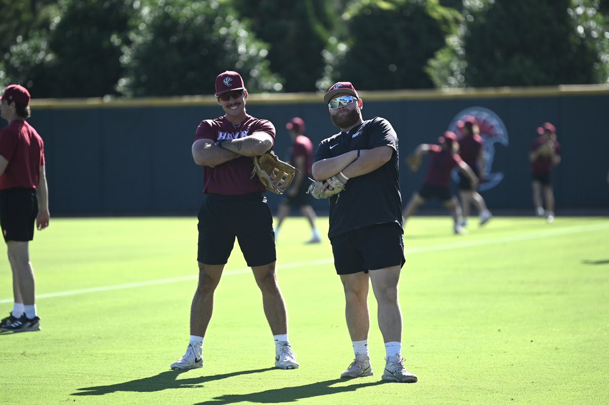 IUPCrimsonHawk's tweet photo. IUP spent some time at the USA Baseball Training Complex for practice today at the site of the 2024 NCAA DII World Series. 

See some pictures from the day, courtesy of Mia Goodlin. 

#TalonsUp https://t.co/yR4DlXqmjb
