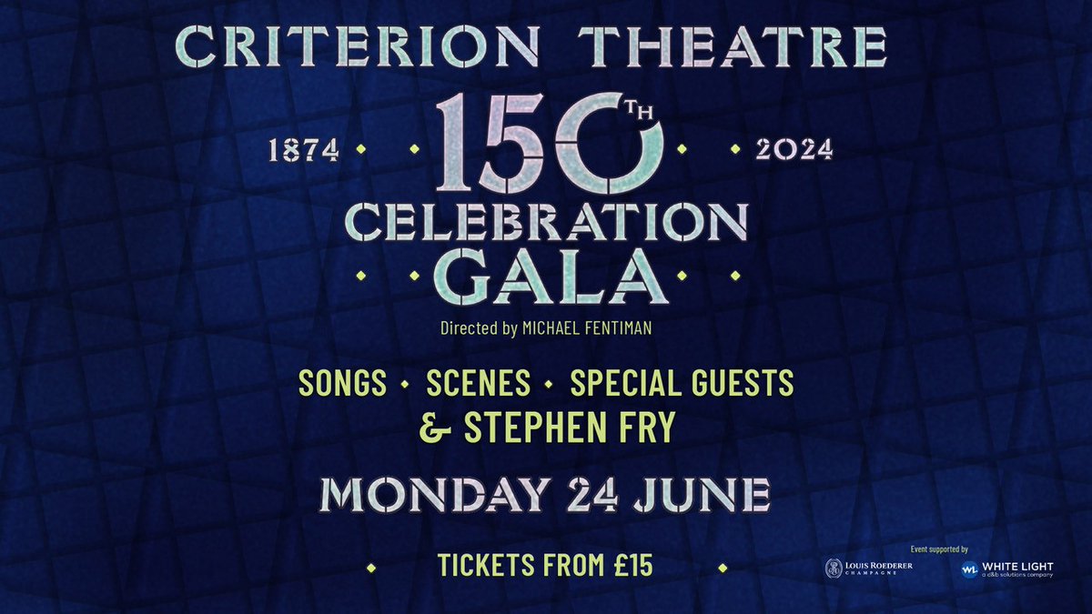 Criterion Theatre (@critheatre) on Twitter photo 
