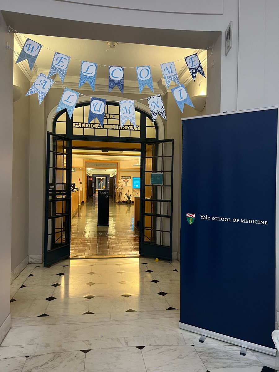 YaleMedAlum's tweet image. 🎉 Get ready for an epic Reunion weekend!  WELCOME BACK!! 

Registration is open…

#ReunionWeekend #GetExcited #YaleMedAlum #Reunion2024 #YaleAlumni