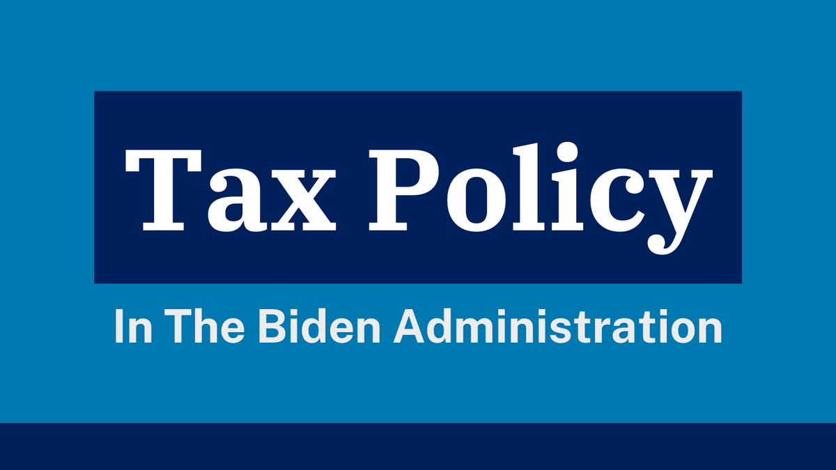 Tax Policy In The Biden Administration bit.ly/4bAItHg

<a href="/ABATAXSECTION/">ABA Tax Section</a> <a href="/axios/">Axios</a> <a href="/business/">Bloomberg</a> <a href="/keds_economist/">Kathryn Anne Edwards</a> <a href="/chrisjcondon/">Chris Condon</a> <a href="/v_dendrinou/">Viktoria Dendrinou</a> <a href="/CatoInstitute/">Cato Institute</a> <a href="/NUSL/">NortheasternLaw</a> <a href="/UCDavisLaw/">UC Davis Law</a> <a href="/FinancialTimes/">Financial Times</a> <a href="/Forbes/">Forbes</a> <a href="/PryorCashman/">Pryor Cashman</a> <a href="/KPMG/">KPMG</a> <a href="/ubaltlaw/">University of Baltimore School of Law</a> <a href="/nytimes/">The New York Times</a> <a href="/TAPInternation/">Laura Snyder</a> <a href="/SEATNow_org/">SEATNow.org - Stop Extraterritorial American Tax</a> <a href="/aaro/">AARO</a>