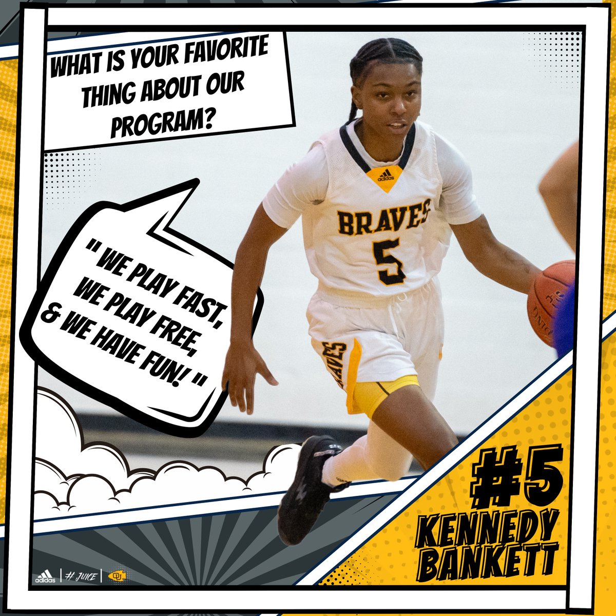 OUBravesWBB's tweet photo. 𝐹𝑎𝑠𝑡. 𝐹𝑟𝑒𝑒. 𝐹𝑢𝑛.

🗣️ @KennedyBankett shares her favorite things about our style of play.

⬇️⬇️⬇️ https://t.co/bsmtAHq0qI
