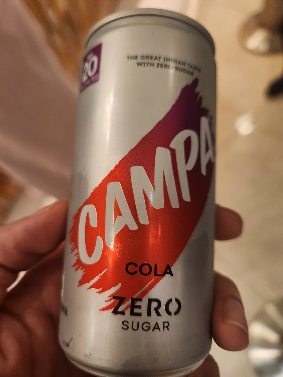 Campa Cola Zero at NMACC.