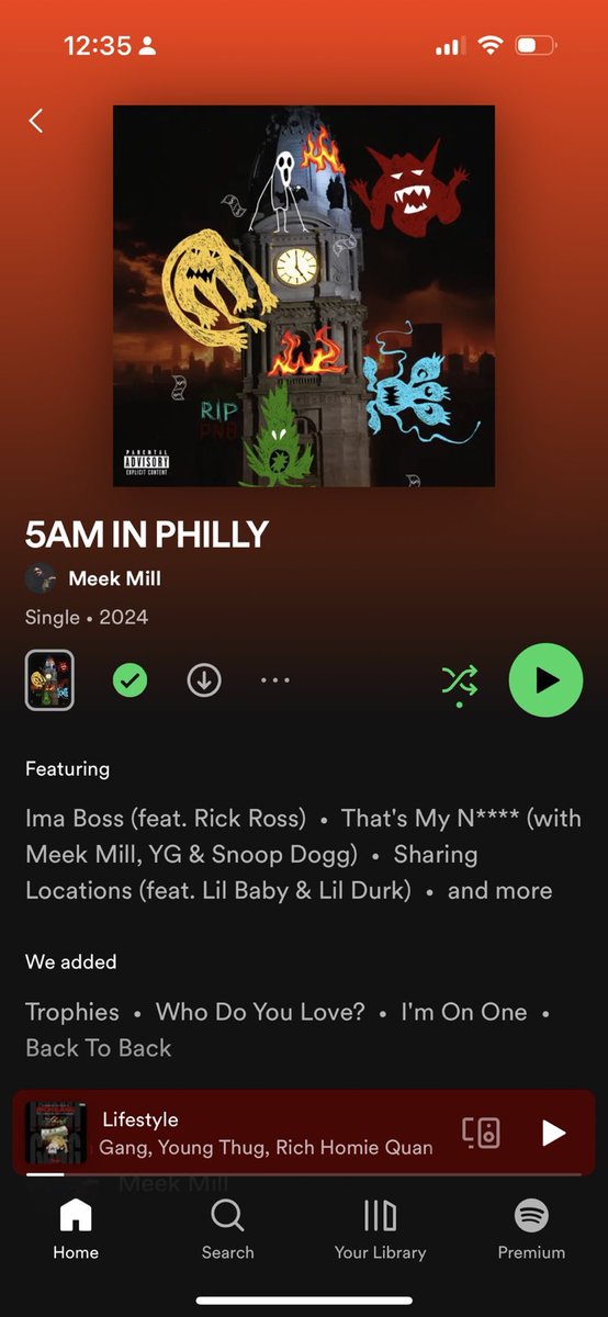 New #MeekMill out out! How’s it sounding y’all? 👀 <a href="/MeekMill/">MeekMill</a>