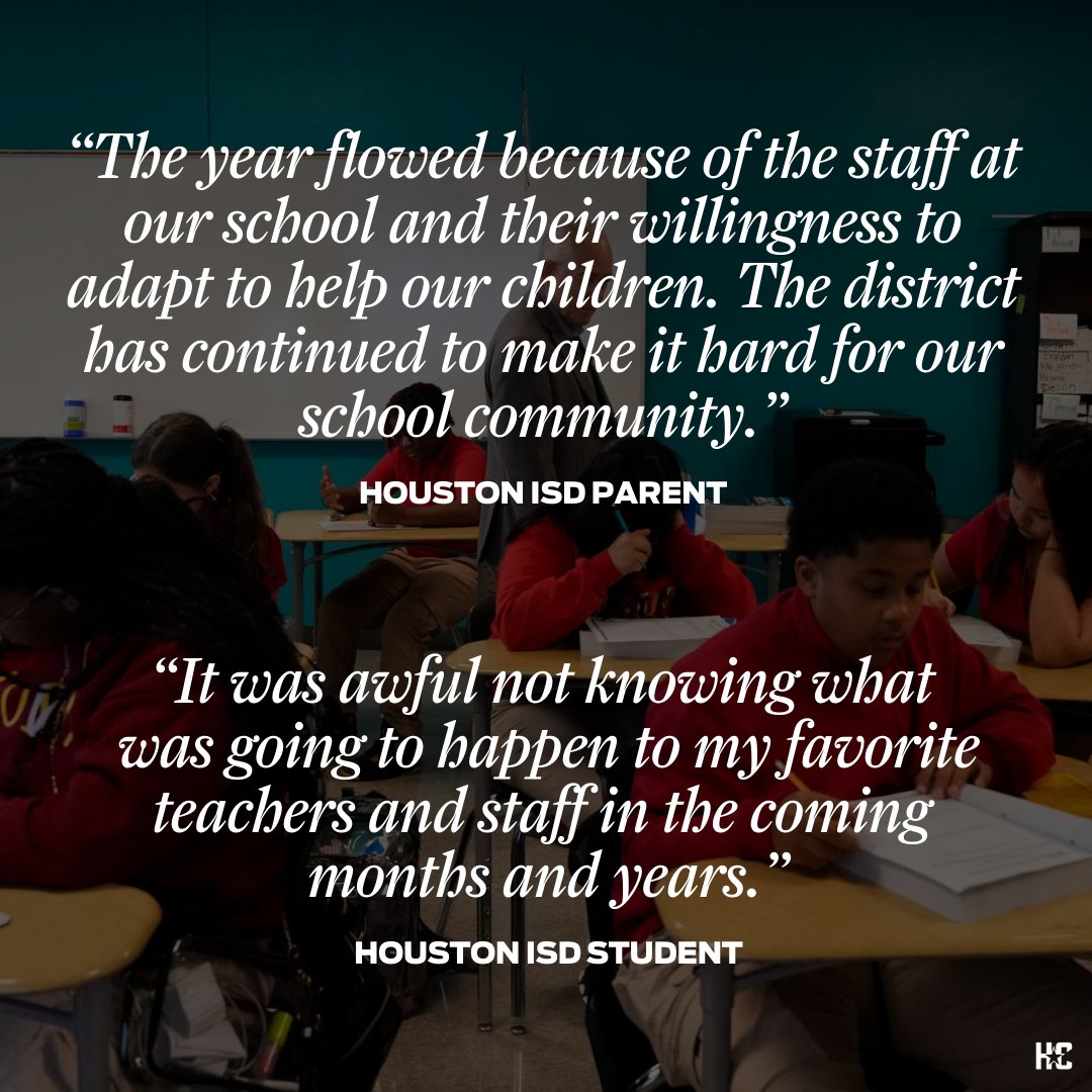 The Chronicle asked readers how their view of Houston ISD has changed in the last year. As of May 31, 13 said their view has stayed the same, 11 said their view has improved and 528 respondents said their view of HISD has worsened. houstonchronicle.com/projects/2024/…