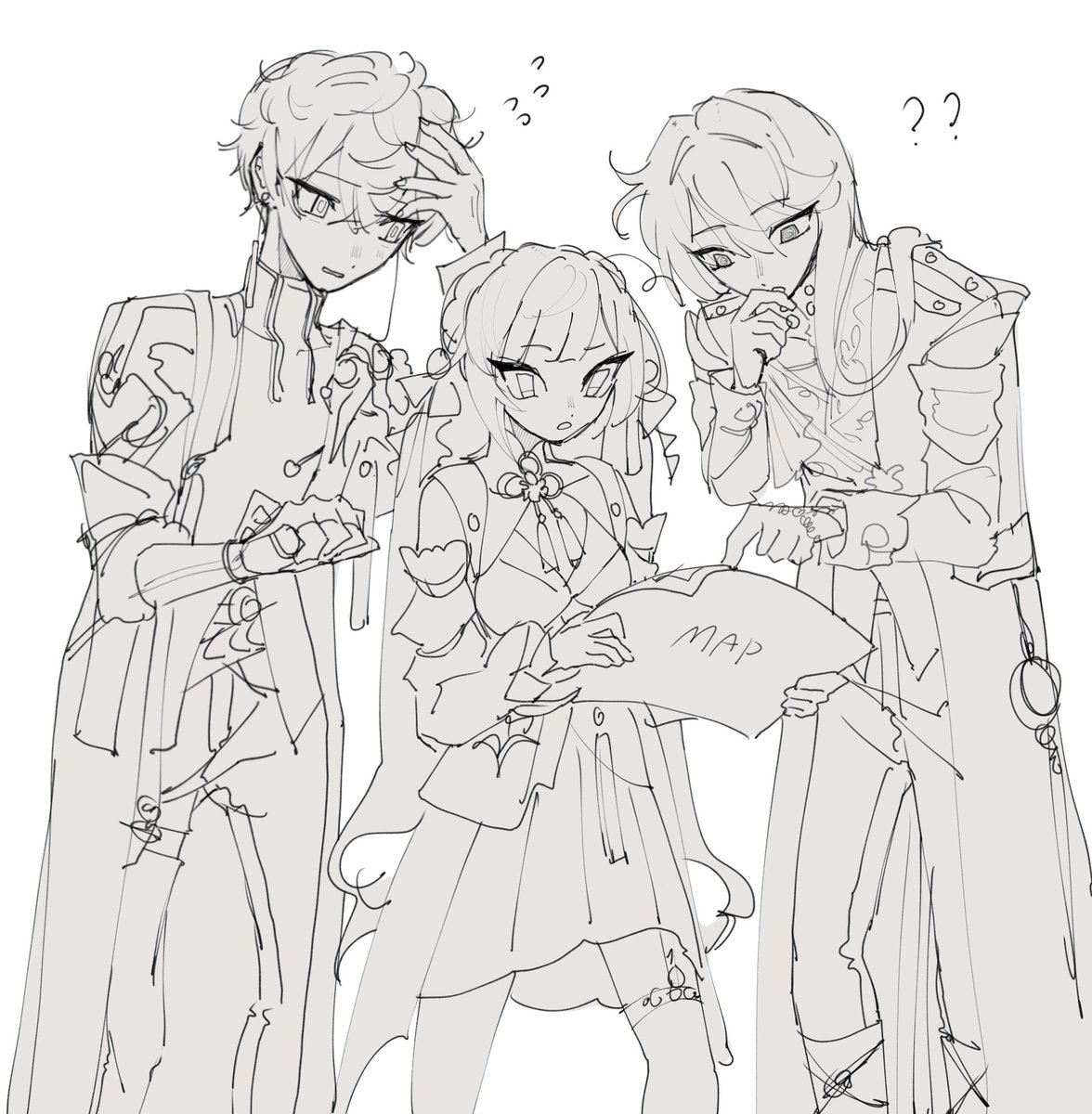 mistyfragrance's tweet photo. i love this trio a lot

#HonkaiStarRail #danheng #luocha #sushang https://t.co/bY6AsWVJuU