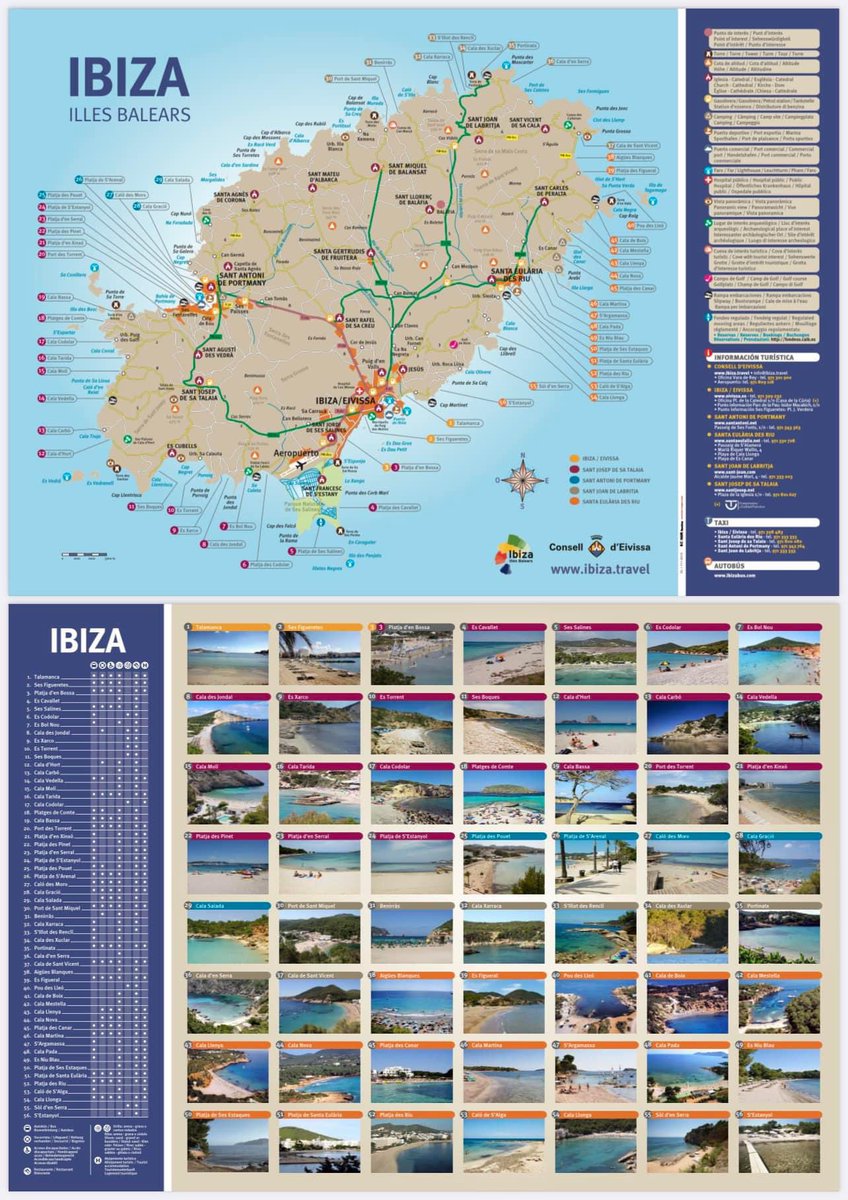 #Ibiza ¿Quieres ir a las playas de la isla en transporte público? ⛱️🚌Consulta las playas conectadas por bus: eivissa.tib.org/es/platges-con… 🚭🚮Por favor, cuida las playas de la isla y no dejes residuos en la arena #IbizaAWayOfLife #TodasLasIslasEnUna #IbizaAbiertoporVacaciones