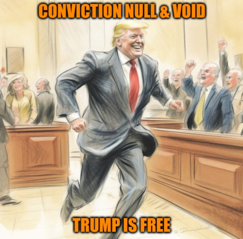 Trump's conviction is null and void as he does not live in New York. Precedent was established in the landmark case Gambini & Rothenstein v. Alabama when the defense attorney informed the court that the defendants lived in Utah (to wit, 'The two Utes'). All charges were dropped.