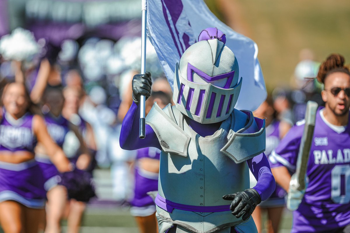 Another #𝐏𝐮𝐫𝐩𝐥𝐞𝐅𝐫𝐢𝐝𝐚𝐲, another week closer to Saturday’s at Paladin Stadium 😈⚔️ #FUAllTheTime | @paladinfootball