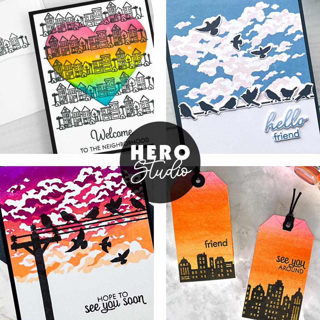 Come see some wonderful Hero Studio June Card Kit of the Month peeks and enter to win a kit before Monday's launch! heroarts.com/blogs/hero-art…
