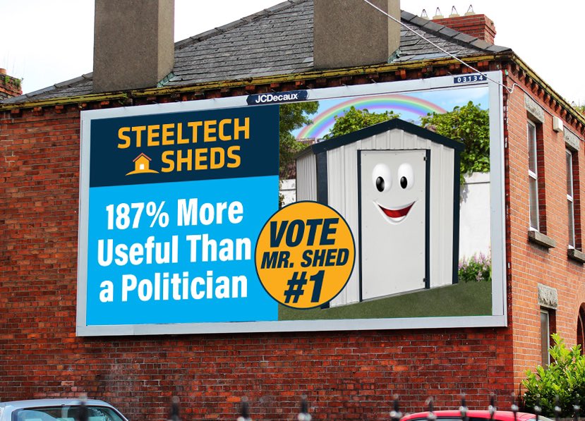 Getting a great reaction to our billboards around the Country - even the odd politician like them 😅