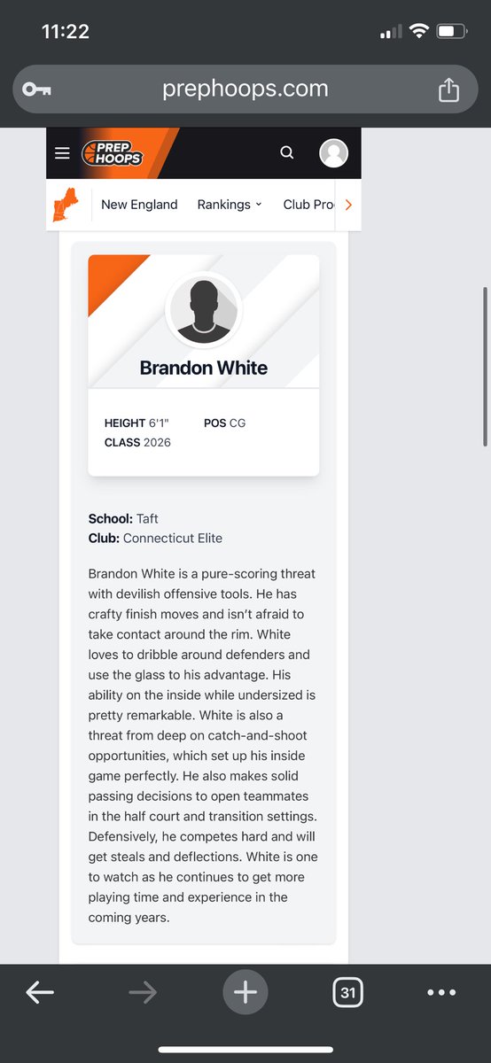 Thank you for the write up! <a href="/parrellahoops/">Mickey Parrella</a> <a href="/PHNewEngland/">Prep Hoops New England</a>