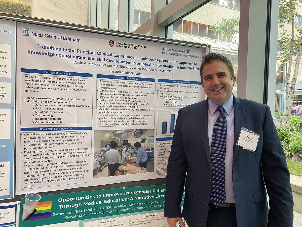 Excited to share our medical school transitions curriculum with other educators at the AAMC Northeast Group on Educational Affairs (NEGEA) Conference at NYU Langone Hospital #NEGEA #AAMC #HMS #MGB #BIDMC #meded