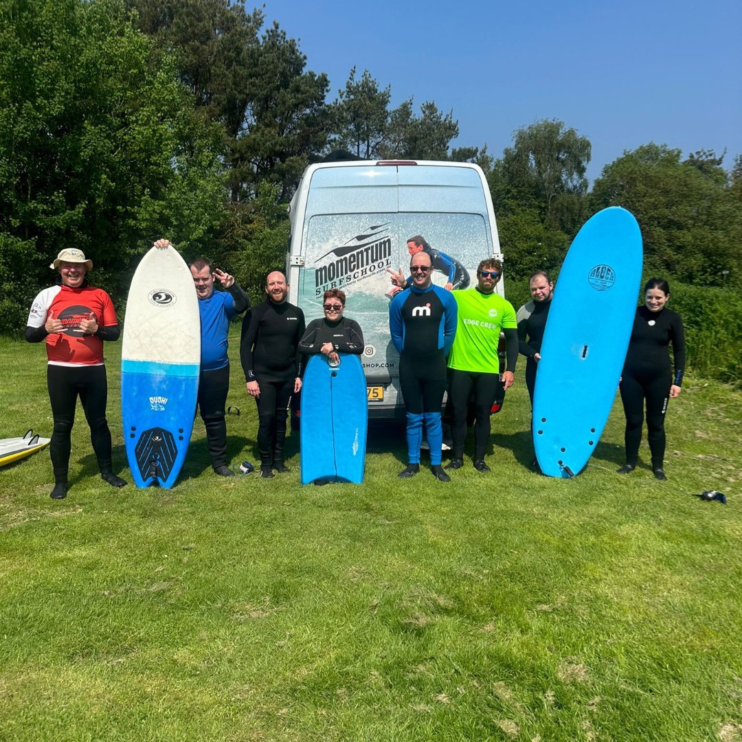 The 1st adventure of our Spring Activity bundle kicked off in style today with a trip to Belhaven for a Surf Session with Martin and the team from Momentum Surf School

The waves were EPIC!!!! 🤙

#SupportedAdventures #GetOutdoors #Surfing #AdventureForAll #ASN #Autism #Autistic