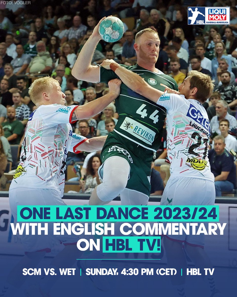 You don´t want to miss the last dance of <a href="/SCMagdeburg/">SC Magdeburg</a> against HSG Wetzlar in the "strongest league in the world", but you have no TV rights in your country ❓🤔 No problem... You can watch all games live on HBL TV🔥 English commentary by <a href="/PaulBray9/">Paul Bray</a>  🎤