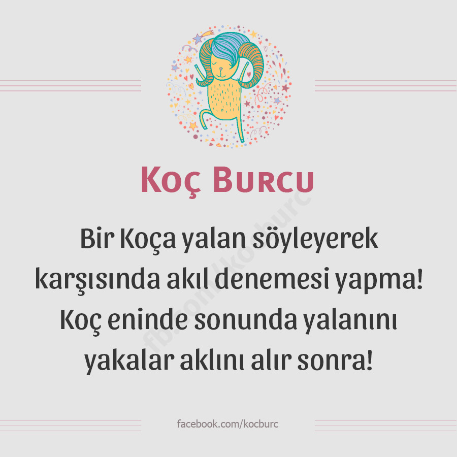 #KoçBurcu