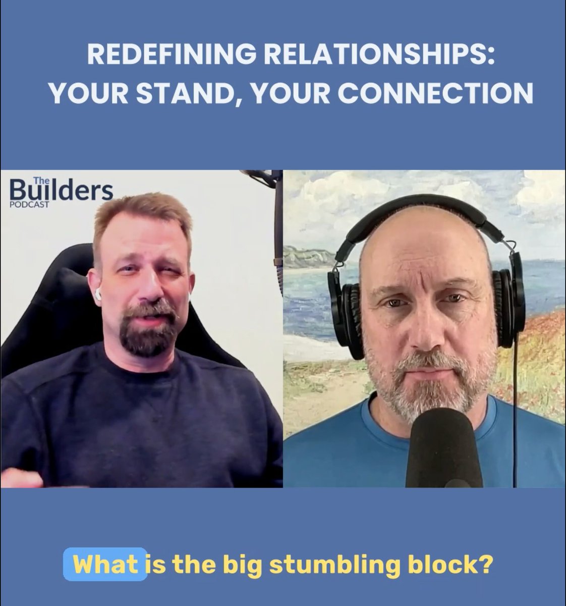 Ron & I discussed how your 'stand' shapes relationships. Our beliefs can either build barriers or foster genuine bonds. Practicing empathy helps us understand others' perspectives & cultivate deeper connections. Let's believe in everyone's inherent goodness.

#humanconnection