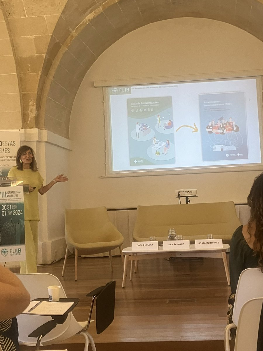 gteii_sefh's tweet image. Hoy parte del #equipoGTEII ha participado en @farupeib :

En el bloque de IMIDs con @nuriacmart @NuriaRudi, Marta Bello y @antonia_maestre 

y en el bloque de Humanización con @ana_alvarezd y @kino_56 

#lazaretofh24

#IMIDs #humanizacion