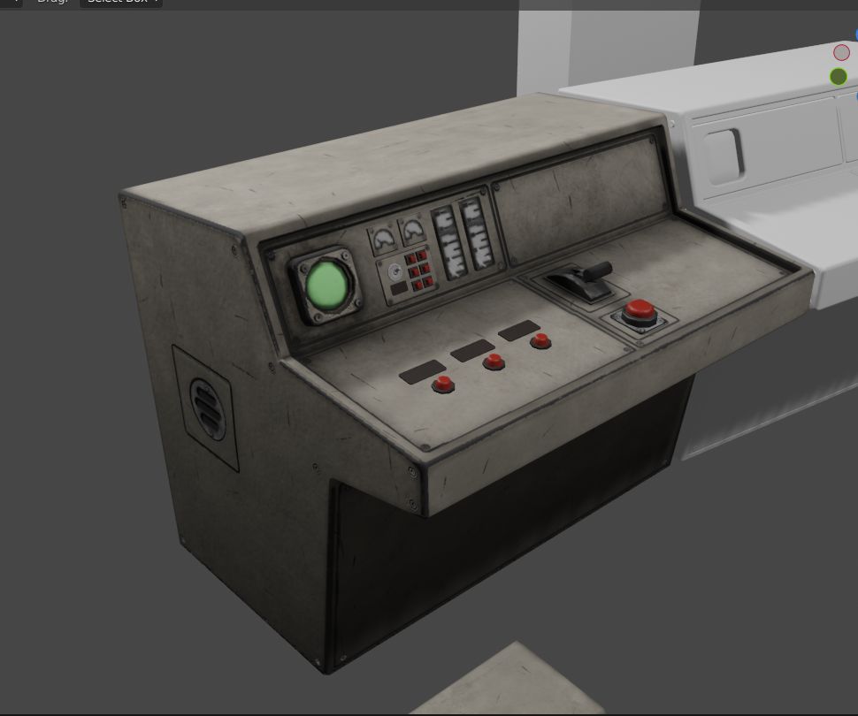 BooniesGame's tweet photo. Okay, it looks like my console is done! They've put in my buttons and all that, and I love how it all comes together. Can't wait to use it :D #boonies #indiegame #indiegames #gamedev #indiedev #horror #indiehorror #survivalgame https://t.co/QtFSlOHzUu