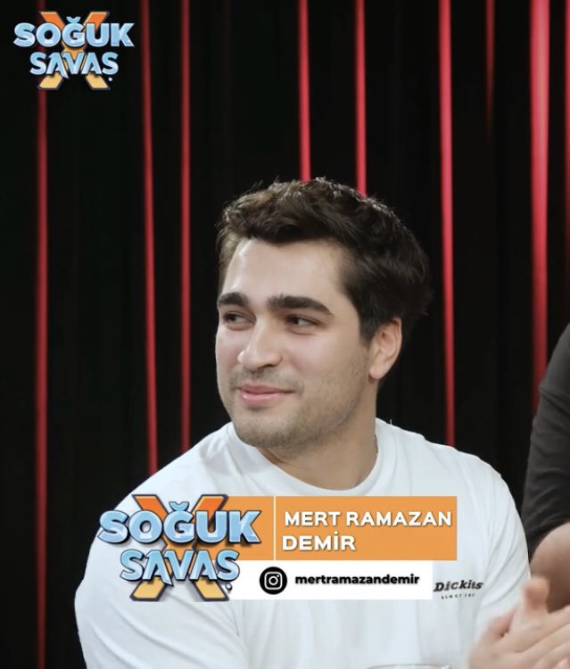 📸 Soğuk Savaş programına konuk olan, Mert Ramazan Demir'den kareler.