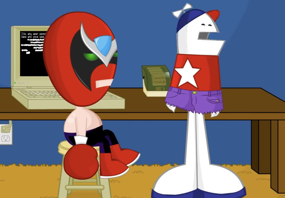 Whoa! Maybe <a href="/Fangamer/">Fangamer</a> just gave you the ultra rare “when-Homestar-turns-his-head-sideways-when-he-talks-sometimes” variant!
(or possibly a manufacturing screwup?) Either way, prolly let Fangamer know.
