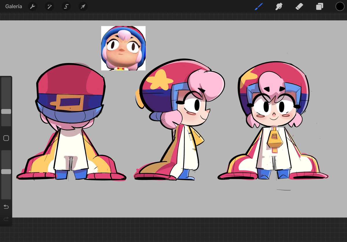 Sale animación de brawl stars?, todavía sigo preparando los modelos :3
#Brawlstars