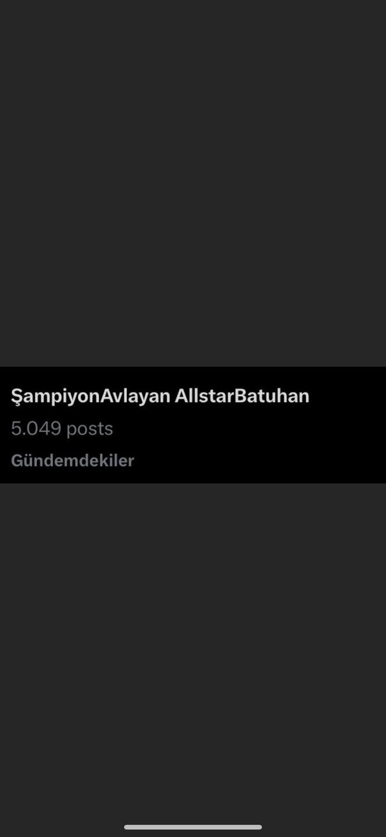 ismi geçenlerle rakip bile değiliz 

ŞampiyonAvlayan AllstarBatuhan