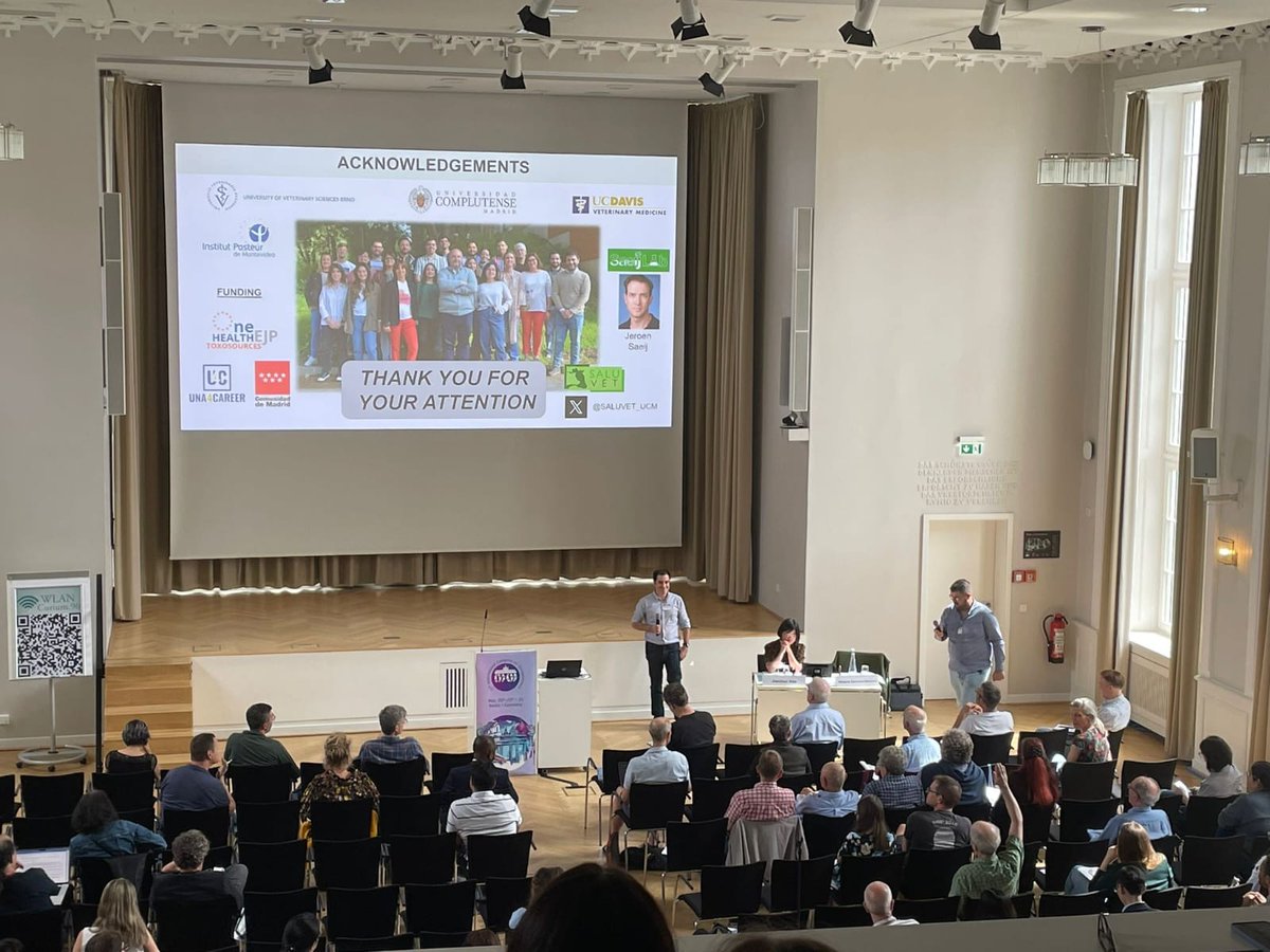And with oral presentations, <a href="/DavArrSol/">David Arranz Solís 🇪🇸 🇺🇸</a> and Martha Salas completed our troop in Berlin for the XVII Toxoplasma conference. Not forgetting Roberto Sanchez as one of the chairs of the epidemiology session. Way to go!