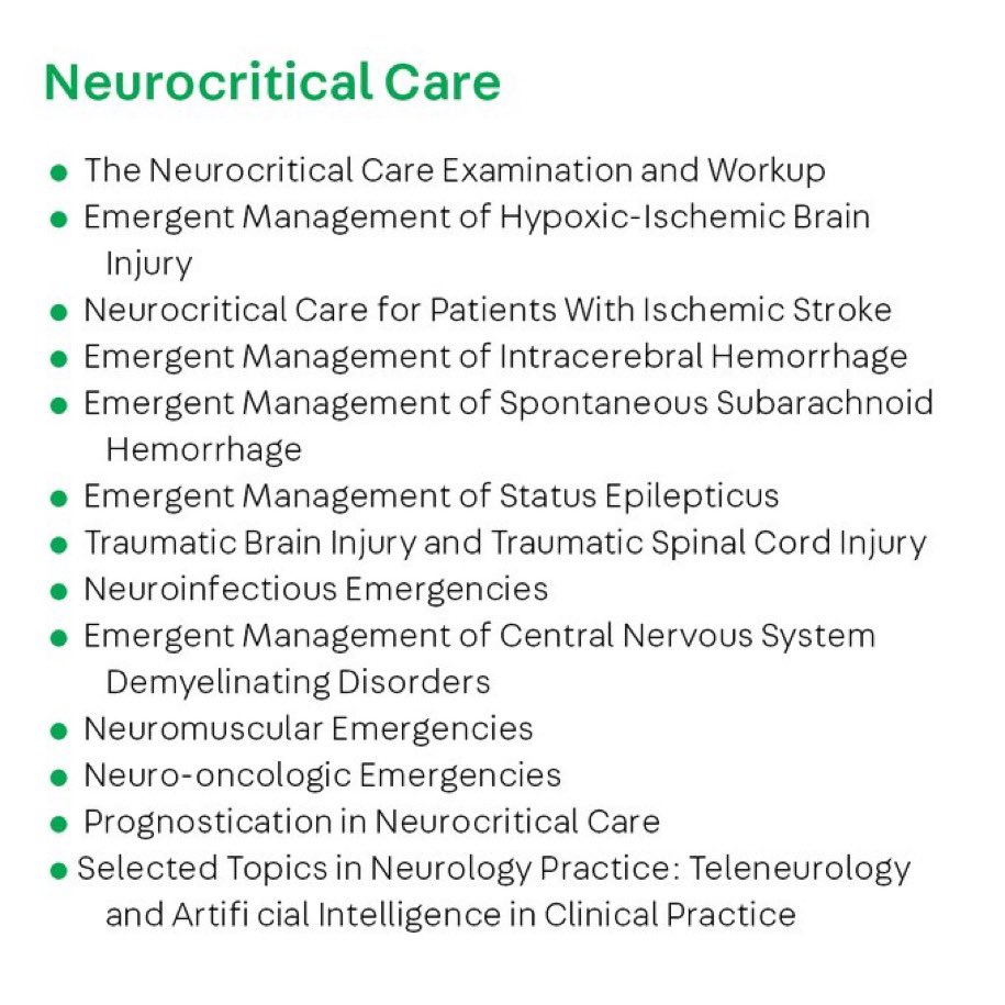 The Continuum Neurocritical Care issue publishes next week! Guest edited by Dr. Ariane Lewis, it has everything you need to know about emergent management of neurologic crises I don’t think neuroX/Twitter is ready for the onslaught of NICU education on the way from @caseyalbin