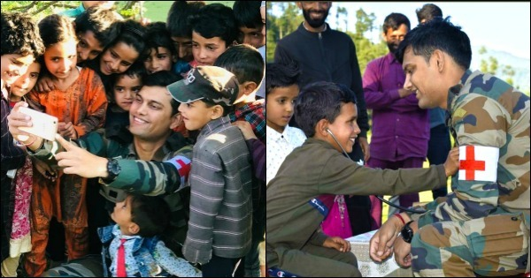 A beautiful moment captured.

These smiles on the faces of #Kashmiri children & #IndianArmy personnel are a testament to the power of human connection & compassion.

#Kashmir #Warrior #Children #SaturdayMotivation @adgpi @ChinarcorpsIA @LtColAnilDuhoon @atahasnain53