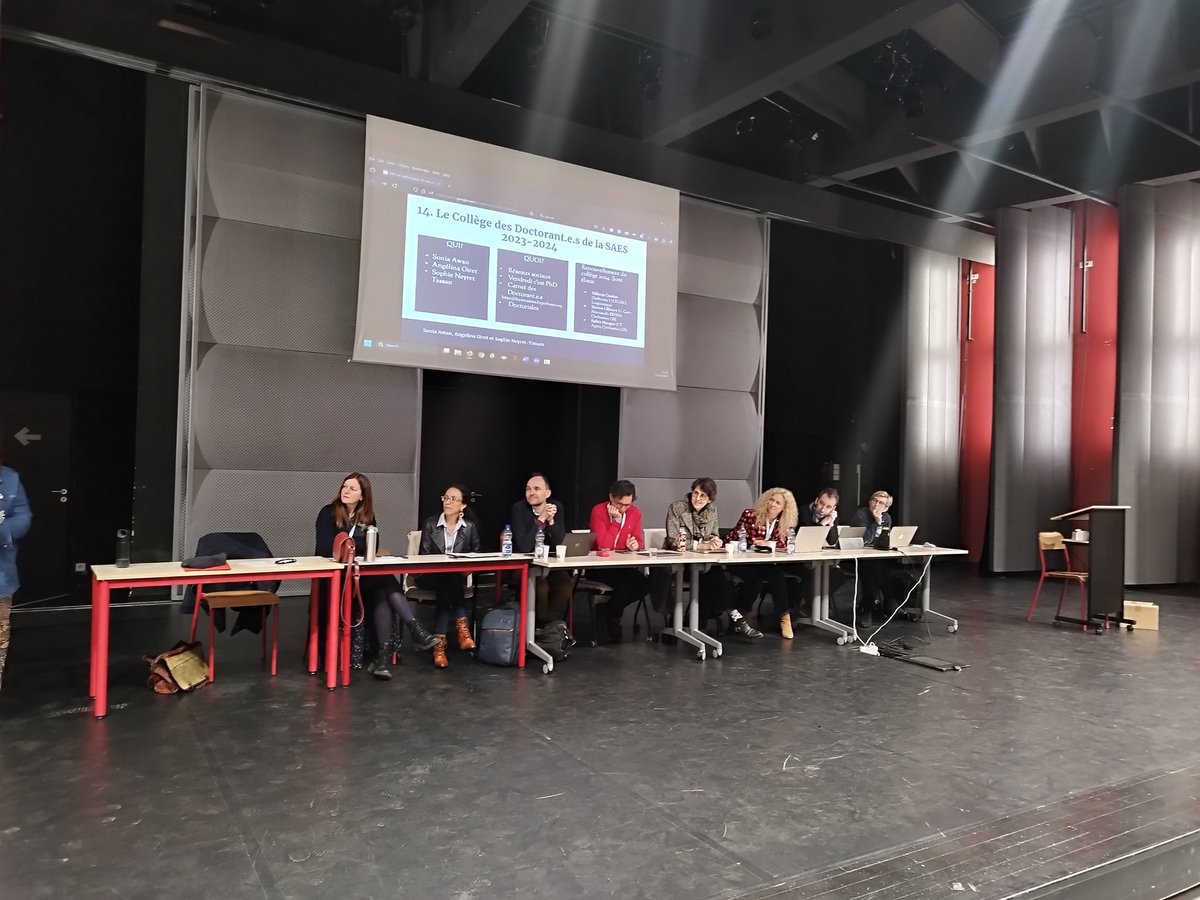 The SAES GM meeting is in session! #SAES2024