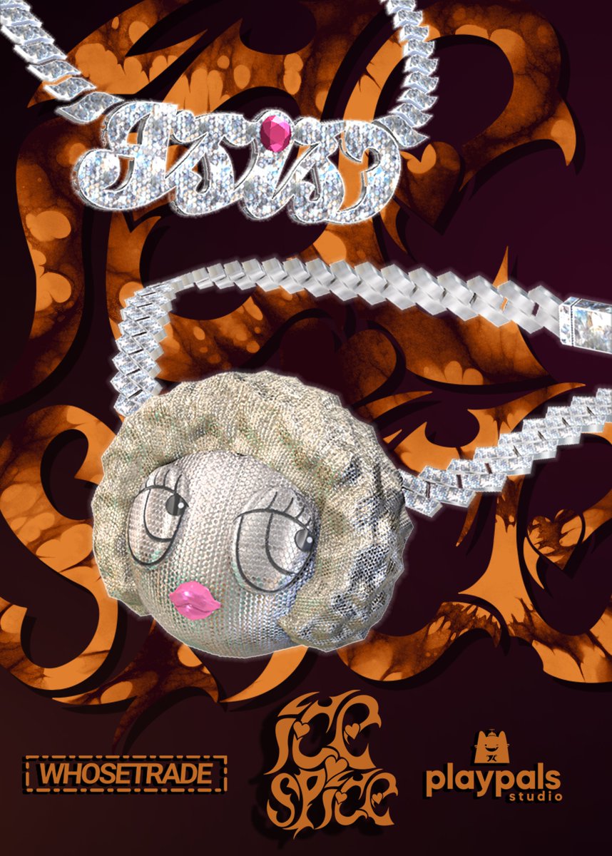 WhoseTrade's tweet image. I had the absolute pleasure of recreating some of Ice Spice&apos;s (@icespicee_) most iconic chains as avatar accessories on @Roblox 🤠🤠

😎😎 you can shop all of the virtual merch here!
roblox.com/groups/3389312…