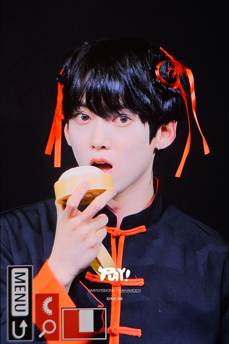 play_nkd's tweet photo. 240531 🥟🥟
#앰퍼샌드원 #AMPERSANDONE 
#KAMDEN #나캠든 #나두빈 https://t.co/XldIc0yJTG