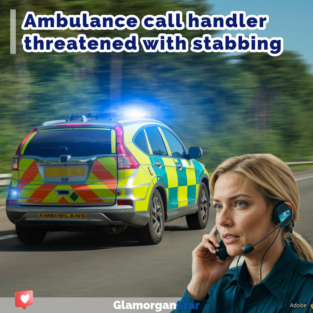 Welsh ambulance call worker threatened with stabbing as handlers take the brunt of the blame when no ambulances are available to respond to people... LINK: glamorganstar.co.uk/welsh-ambulanc… #glamorganstar #news #newspaper #ambulancecallhandlers
