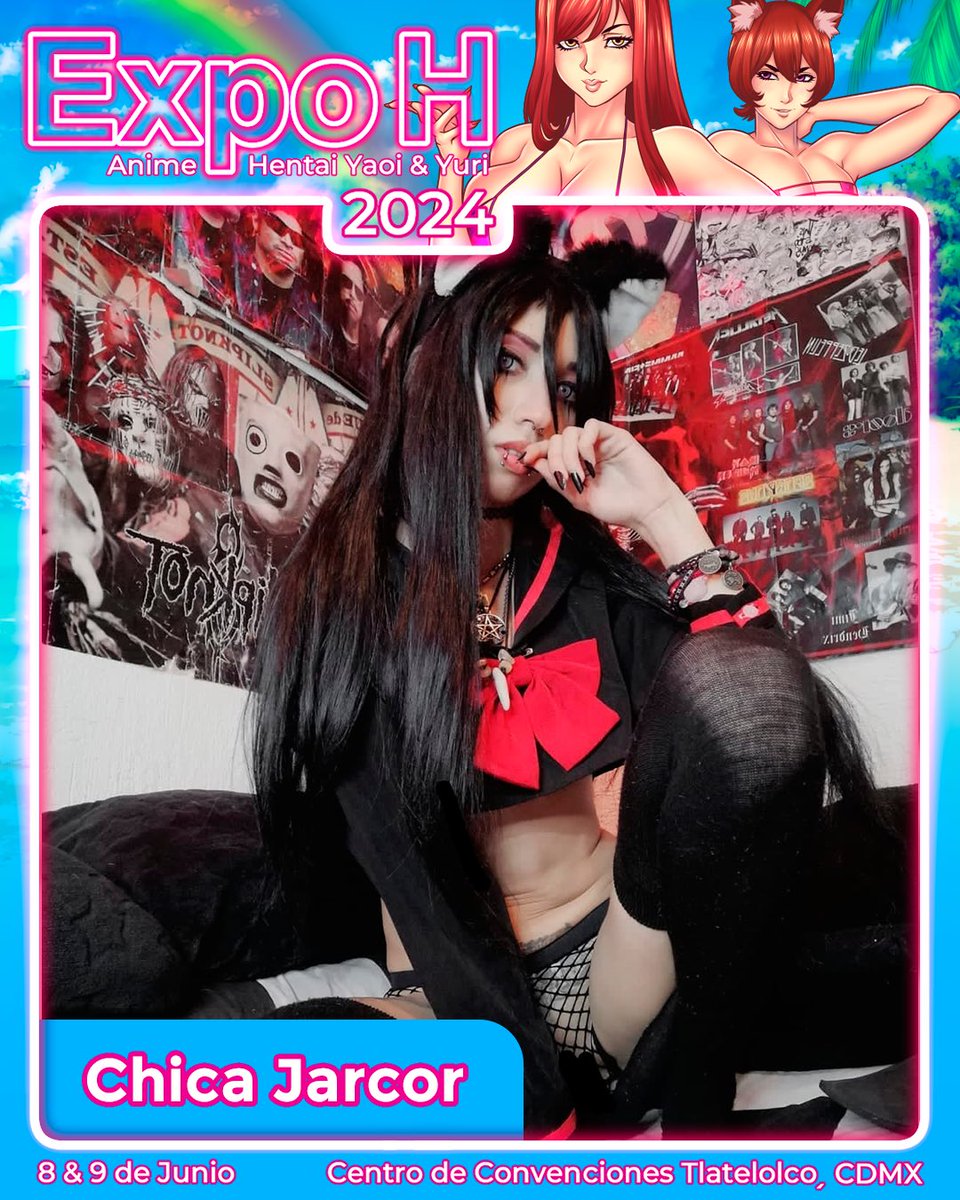 LaexpoH's tweet photo. Chica Jarcor en la Expo H 🫦🤌
Preventas disponibles en https://t.co/igqswnJ71d https://t.co/5drnZ2TOsA
