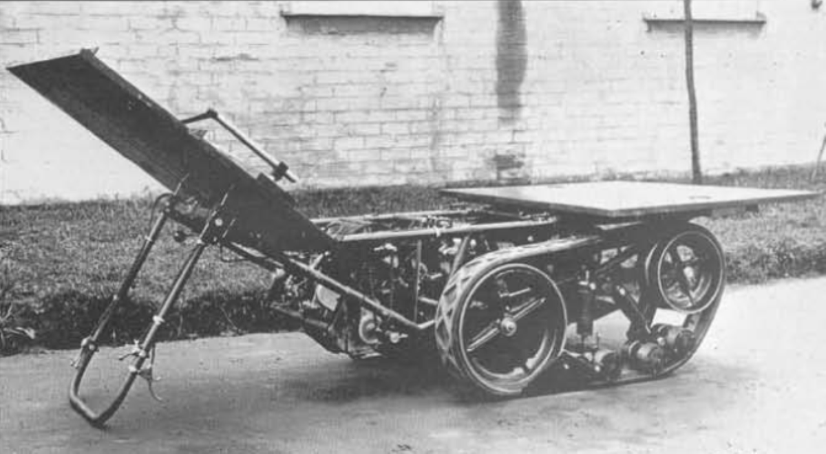 thinkdefence's tweet photo. The Festing Transporter, powered version
#handcart https://t.co/3xG4pvQw0y