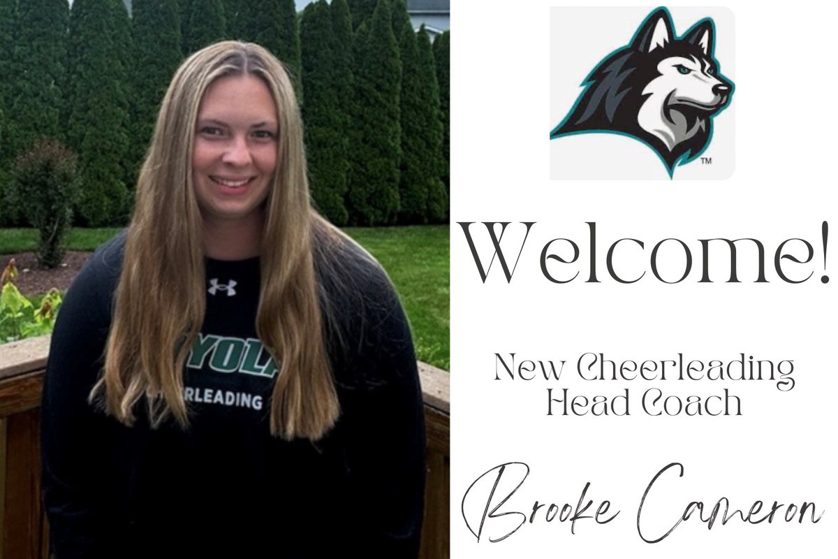 Welcome our new cheerleading coach. After spending the last year at Division 1 Loyola University she is coming back to her roots here in Harford’s county! Welcome to the Family!