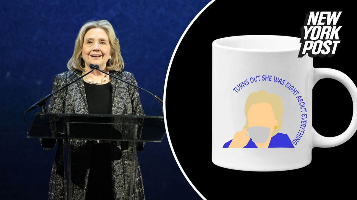 Smug Hillary Clinton touts ‘She was right’ merch after ex-rival Trump’s guilty verdict trib.al/DMnj85N