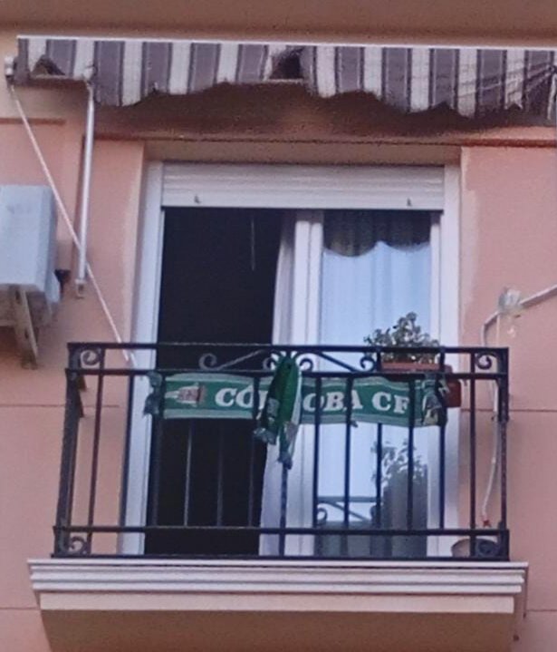 #BalconesCordobesistas desde Fernán Núñez.  !!!!! Y tocar el cielo en las Tendillas.........
