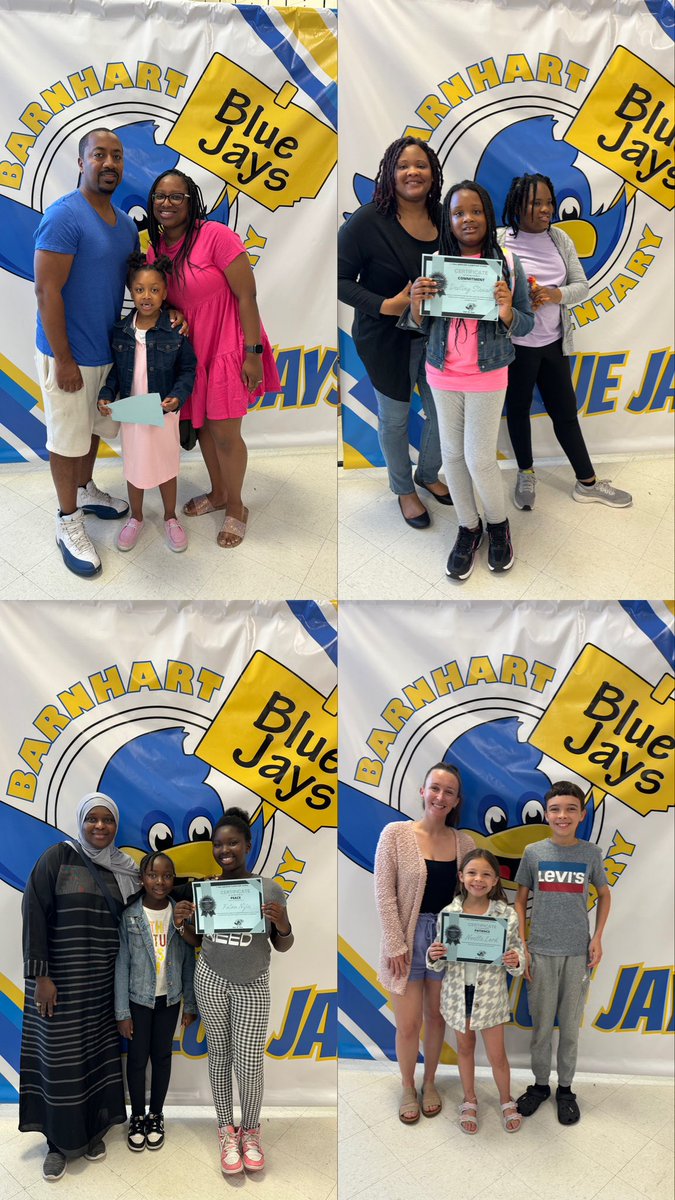 CPBarnhartES's tweet image. Congrats to all of our Bluejays who received awards for peace, patience, and commitment character traits 🥳🥳