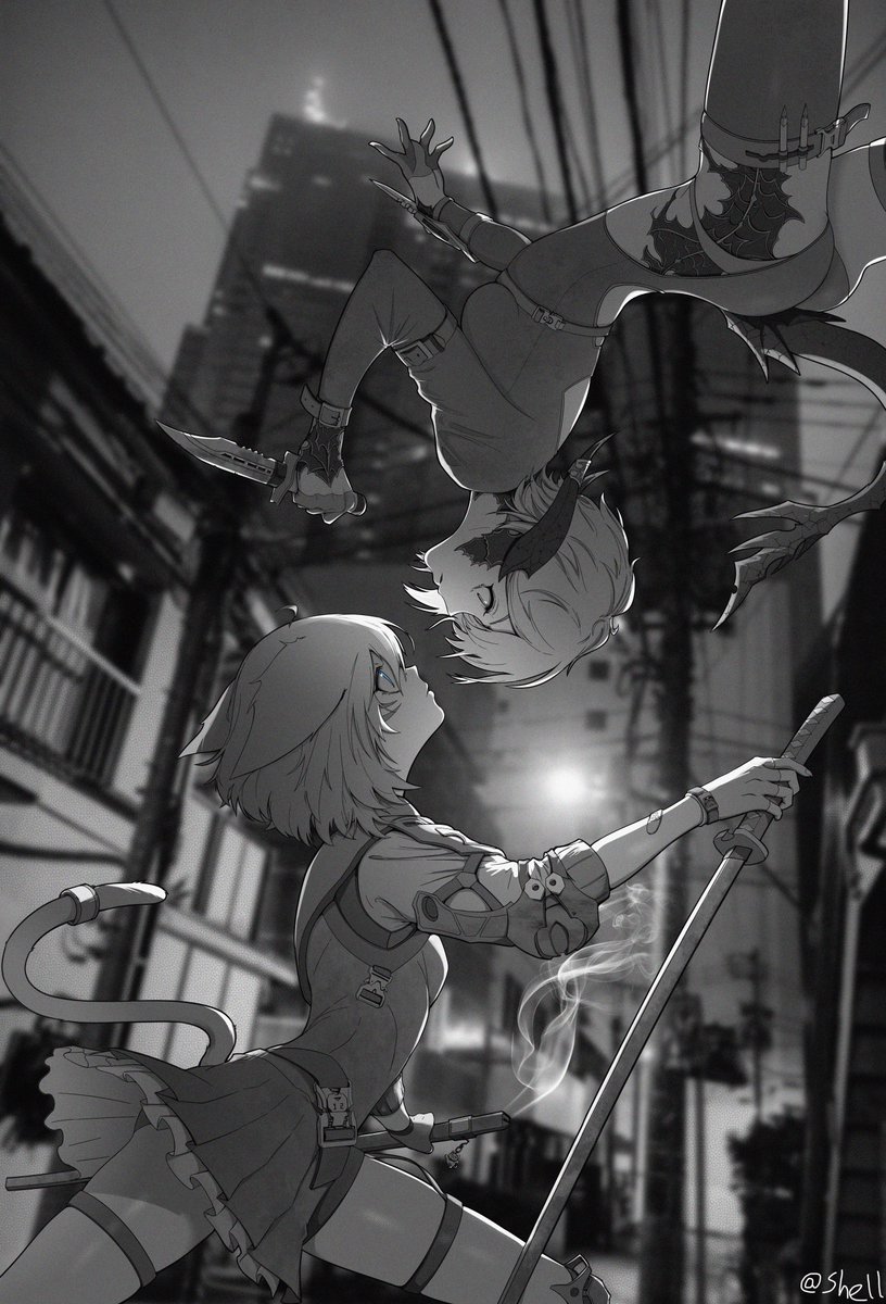 ShellX1031's tweet image. 去年摸得 #FF14 #FFXIV