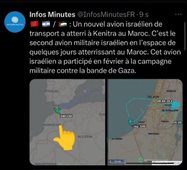 ترددت كثيرا قبل نشر هذه المعلومات عن تعاون حكومة الملك محمد السادس المغربية (وليس الشعب المغربى) مع الكيان الاسرائيلى في حربه على الفلسطينيين فى غزة، ولكننى تاكدت تماما من مصادر المعلومات، وقمت بنشر صور لها مع المنشور، لكن الصدمة الأخرى انه ليس فقط ال ٤٠٠٠ جندى مغربى الذين