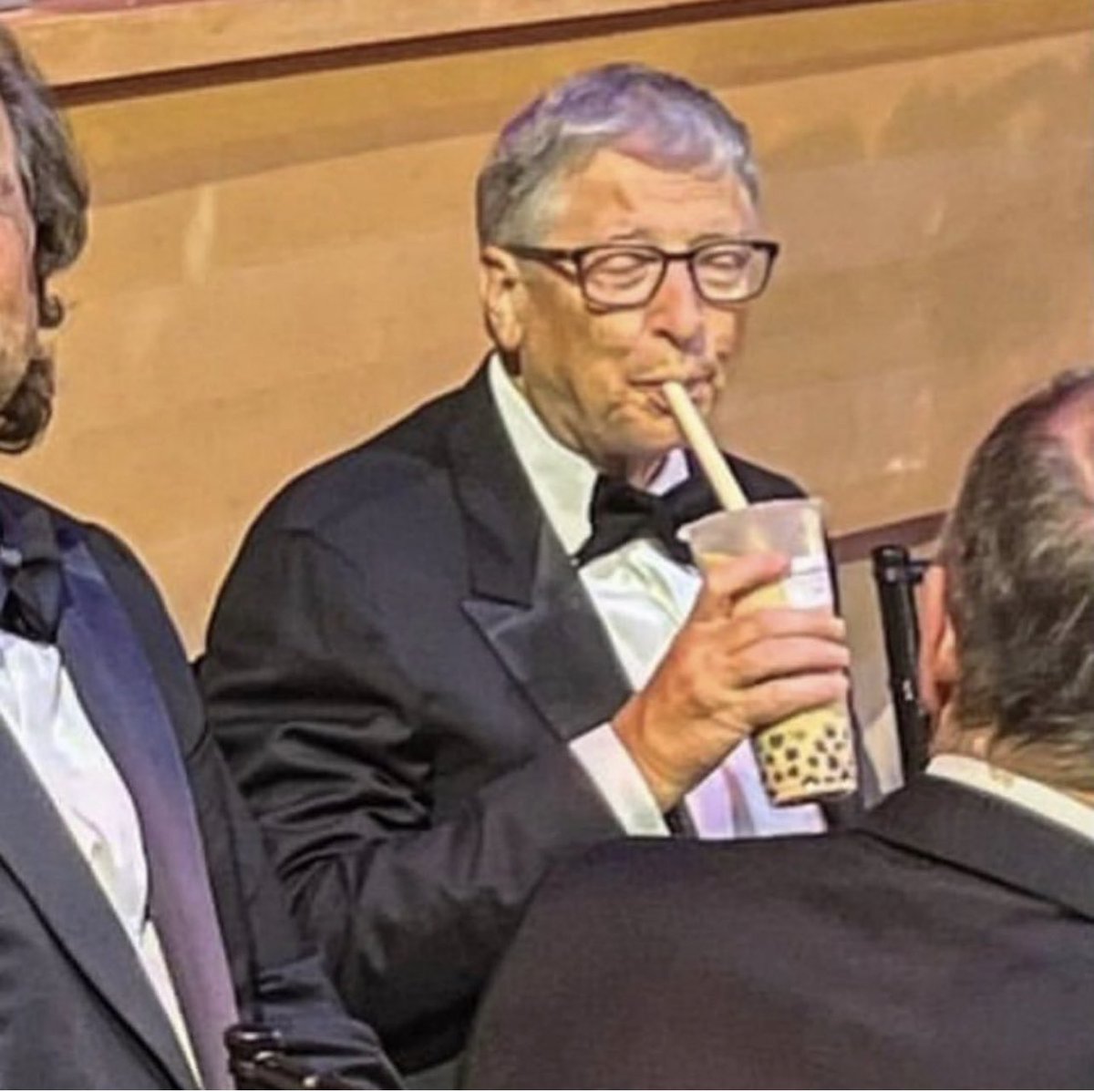 I had no idea Bill was a bubble tea girlie nvmd I trust him now