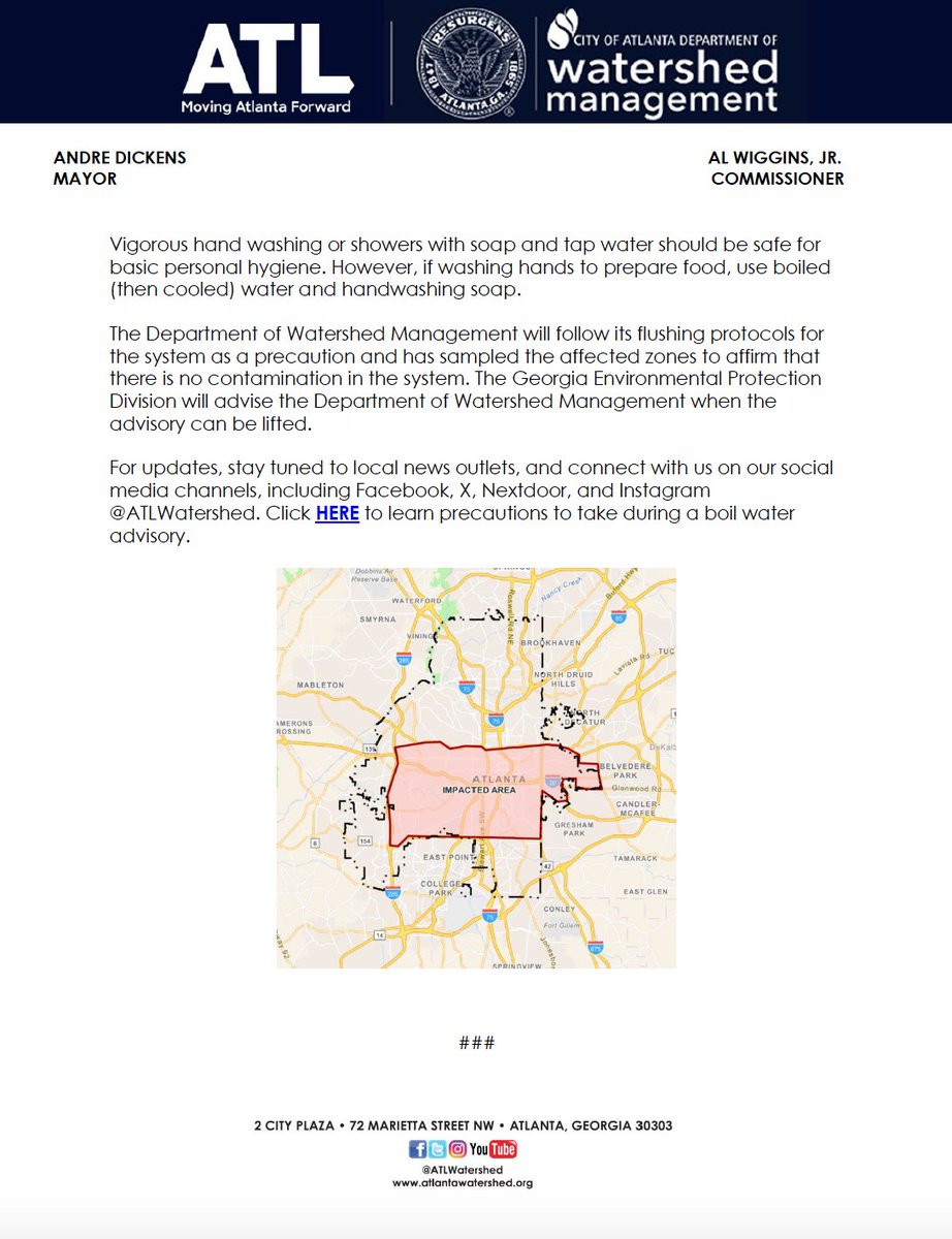 Atlanta Watershed tweet media