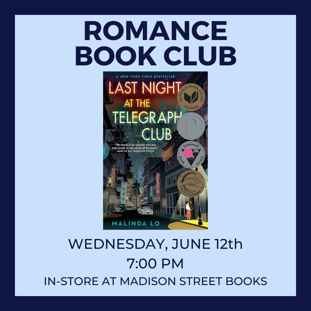 Madison Street Books tweet media