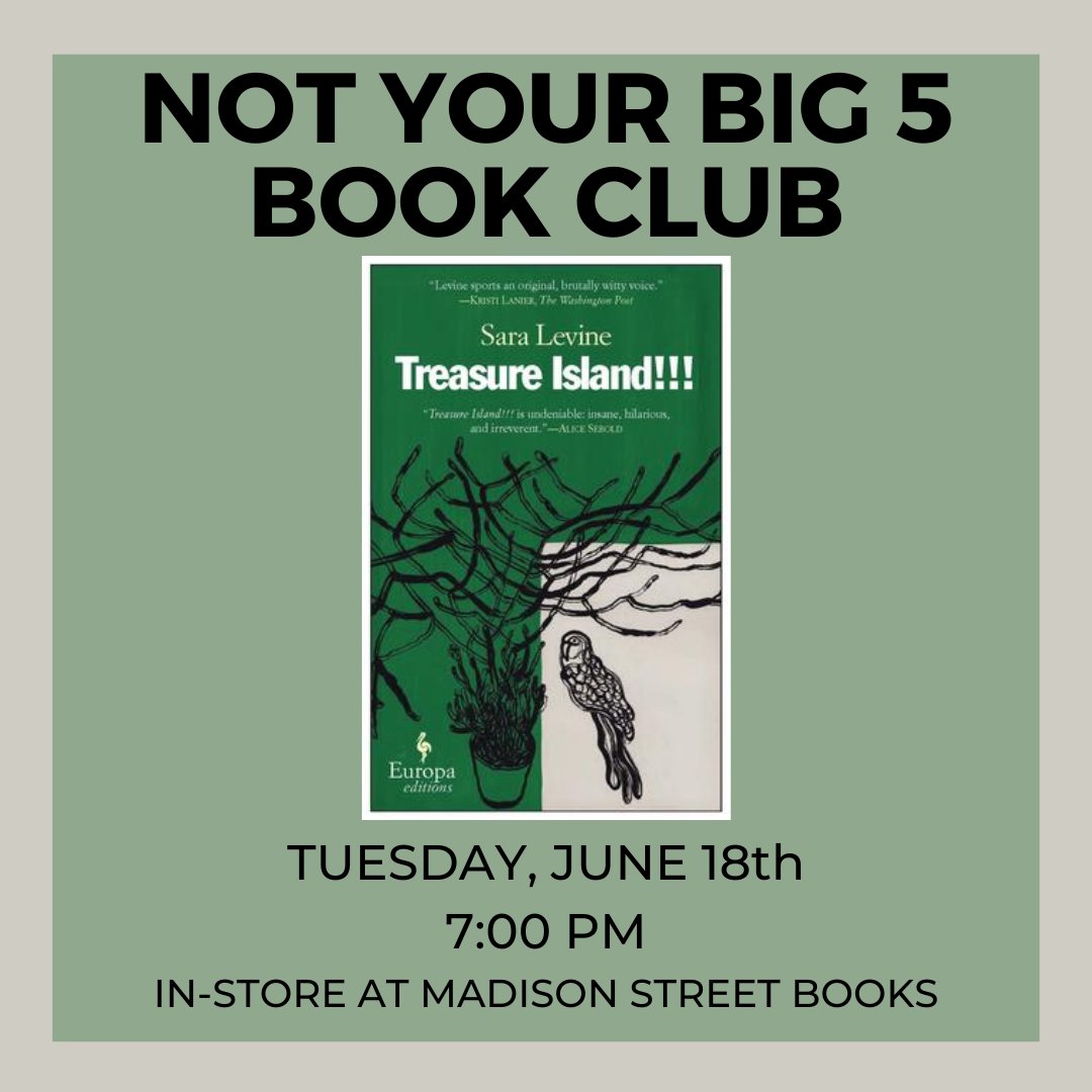 Madison Street Books tweet media